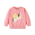 Jumping Meters Fashion Girls Sweatshirts Butterfly Toddler Kids Clothing Autumn Spring Sport Baby Hooded Shirts Clothes Shirts