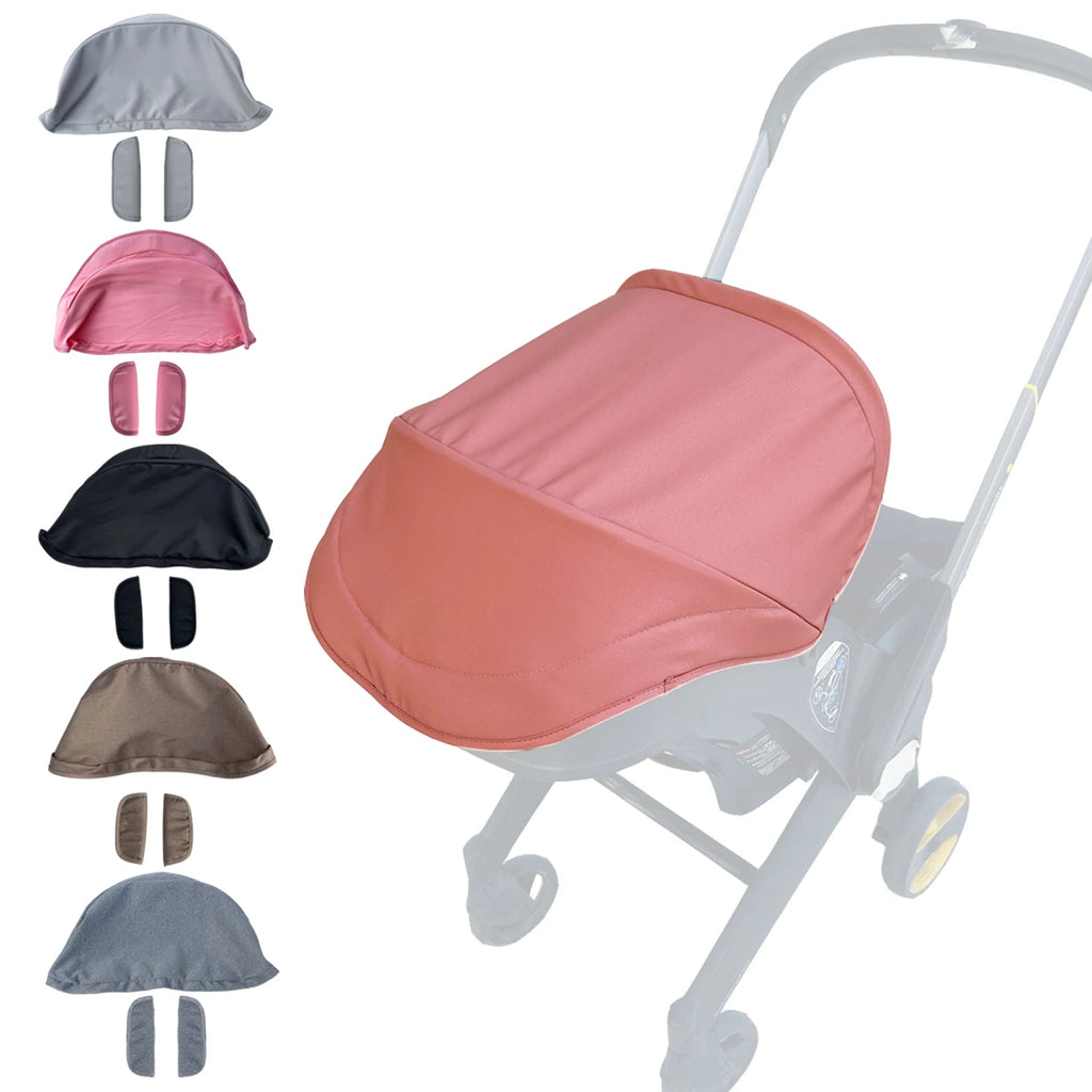Mom Tan Stroller Replacement Canopy Compatible with Doona+ & Doona i Car Seats and Strollers - Durable breathable Fabric