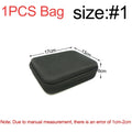 Portable EVA Storage Box 7Kinds Size Travel Zipper Bag Organizer Case Accessories Protective Outdoor Bags Cosmetics Tool Bag