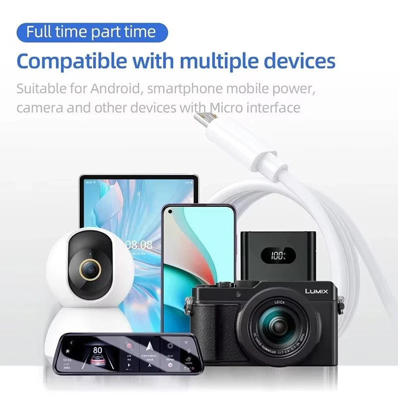 NNBILI 1m/3m/5m/8m/10m/14m Ultra Long Micro USB Charging Cable Power Extension Cord for Xiaomi Camera Android Extended Usb Wire