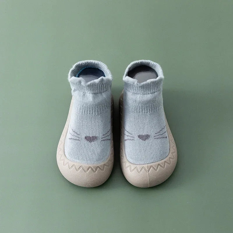 Baby Socks Shoes Infant Color Matching Cute Kids Boys Shoes Soft Soled Child Floor Socks Shoes Toddler Girls First Walkers