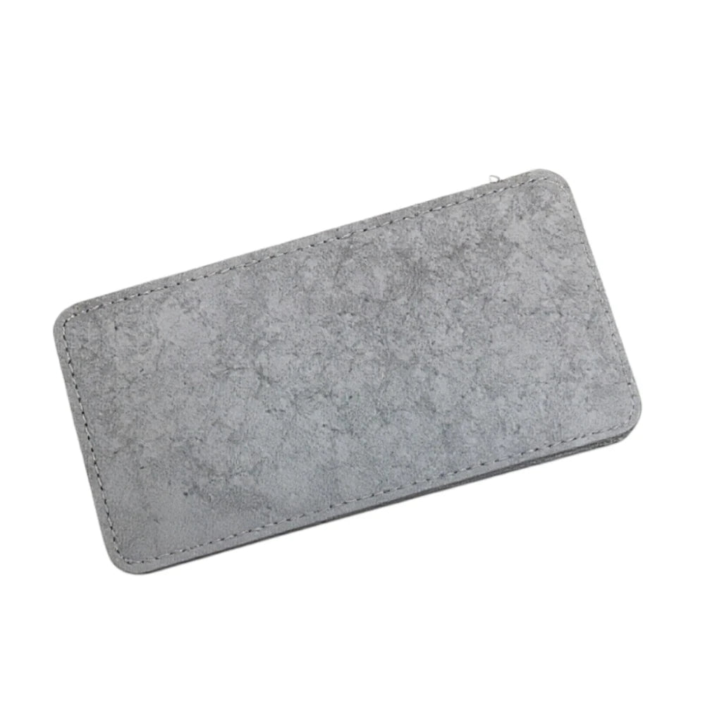 1 piece of soft felt cloth glasses bag, portable sunglasses presbyopia glasses, glasses protection glasses jewelry