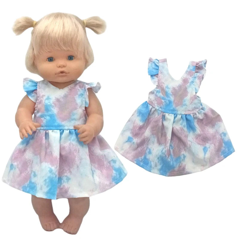 for 16" Nenuco Doll Winter Vest Coat Pants Hat Shoes Ropa Y Su Hermanita 40cm Baby Dolls Clothes Children Gift Toys Girl's Gifts