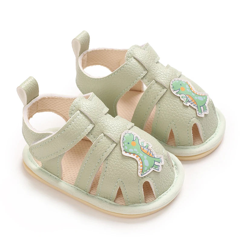 Baby Boy Cute Bear Sandals Lightweight Comfortable Indoor Outdoor First Walkers Kids Spring Summer Infant Toddler Shoes 0-18Mon