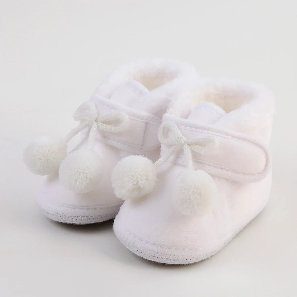 Winter Warm Newborn Booties Baby Socks Shoes Girl Cute Toddler Prewalkers Soft Anti-slip Infant Newborn Crib Crawl Boys Shoes