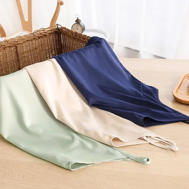2026 Summer Women Satin Tank Tops Sexy Spaghetti Strap V-Neck Sleeveless Vintage Harajuku Streetwear Tops For Girls