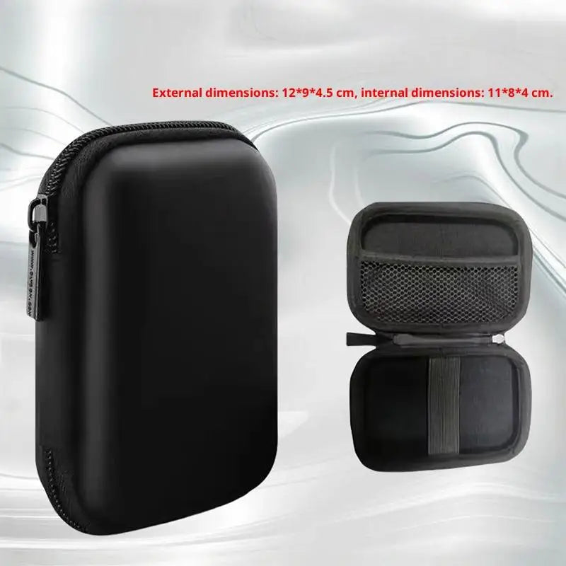 1Pcs Mini CCD Cameras Protective Case With Travel Cover Mesh Pocket Accessories SD Cards Digital Camera Bag