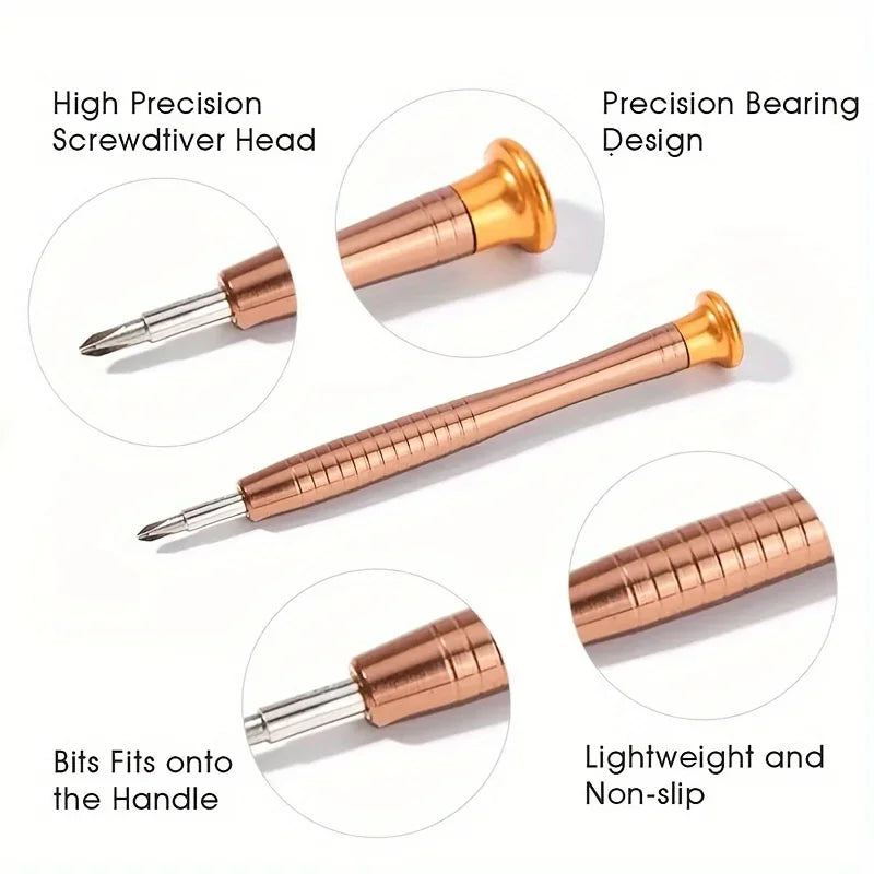 25 in 1 Mini Precision Screwdriver Magnetic Set Electronic Torx Screwdriver Opening Repair Tools Kit For iPhone Camera Watch PC