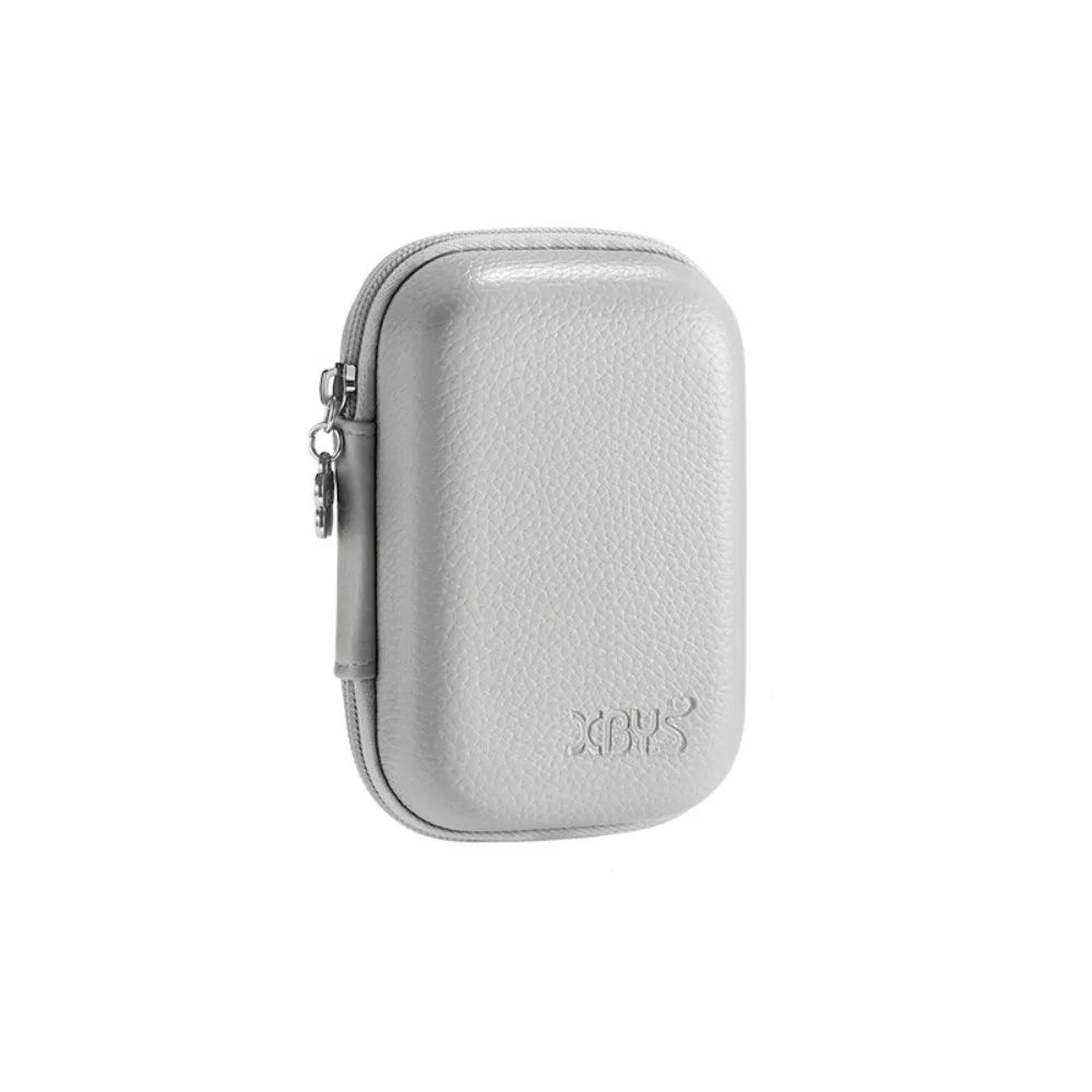 PU Leather Digital Camera Case Hard Shell Shockproof Cameras Storage Holder Zipper Pouch Waterproof Camera Carrying Bag