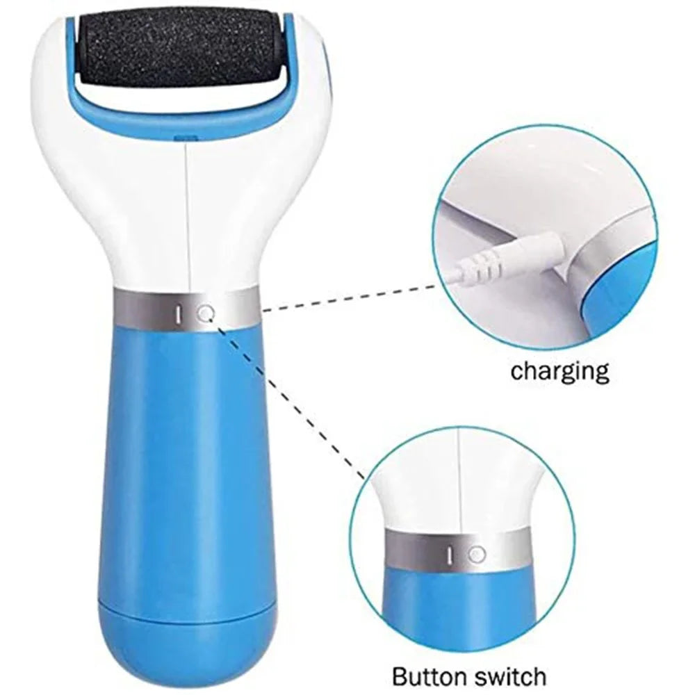 Rechargeable Electric Foot File Foot Pedicure Tools Grinder Dead Skin Callus Remover for Hard Cracked Remove Exfoliate Machine