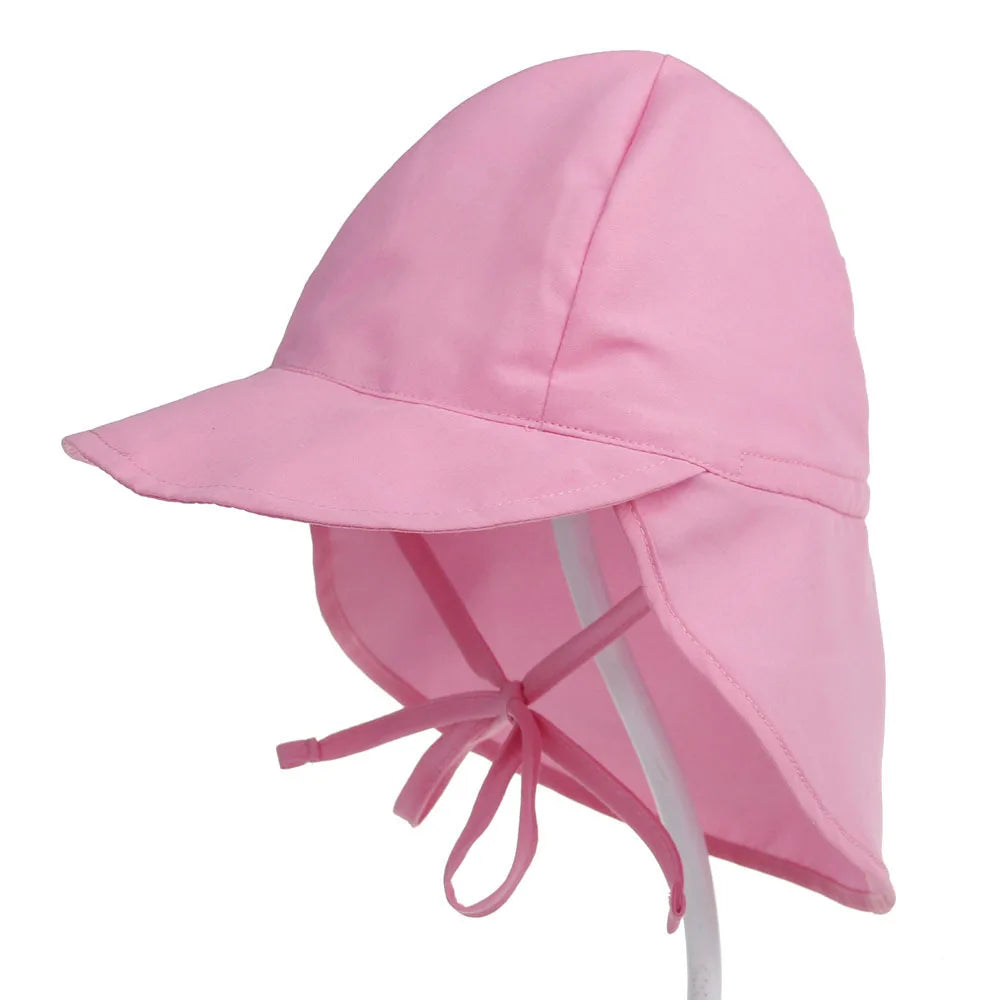 2025New Summer Baby Sun Hat Baby Girls Boys Caps Cartoon Panama Children's Hat UV Protection Travel Beach Kid Bucket Hat SPF 50+