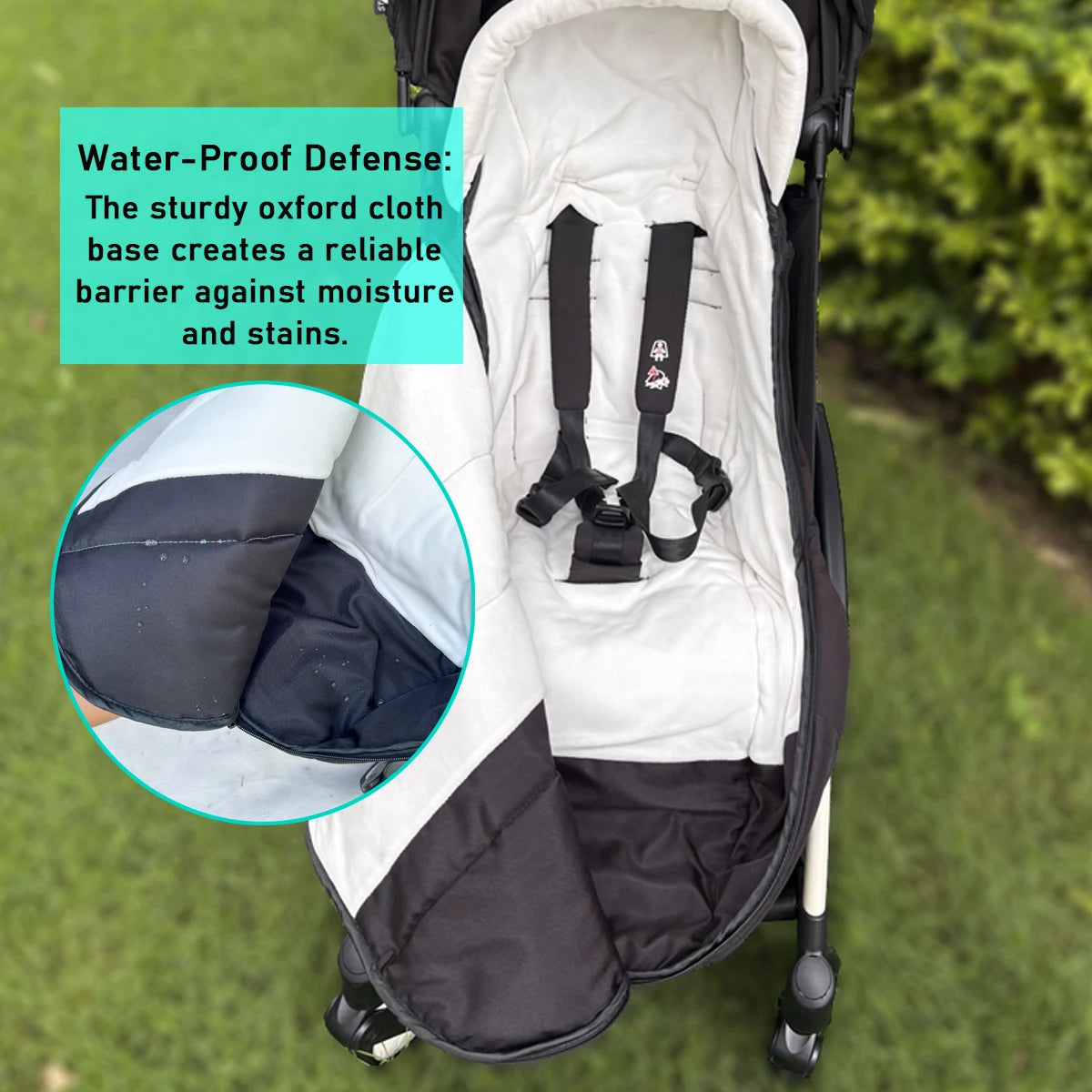 Universal Stroller Accessories Warm Footmuff Compatible with Babyzen YOYO, YOYO+, YOYO2, Stokke YO3, and Bugaboo Strollers