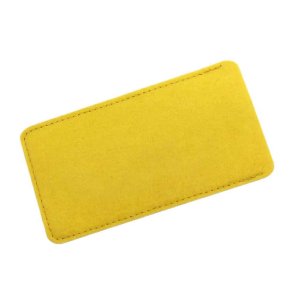 1 piece of soft felt cloth glasses bag, portable sunglasses presbyopia glasses, glasses protection glasses jewelry