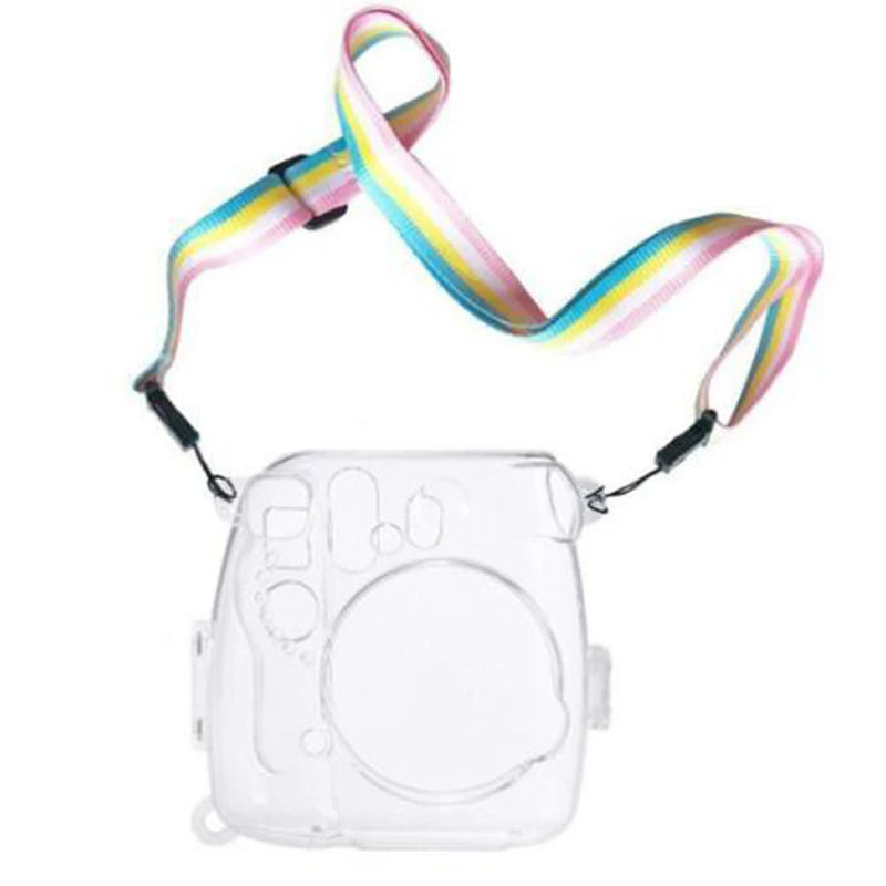 Fujifilm Instax Mini 8 /8+ 9 Film Instant Camera Clear Hard Case Bag Cover Shell
