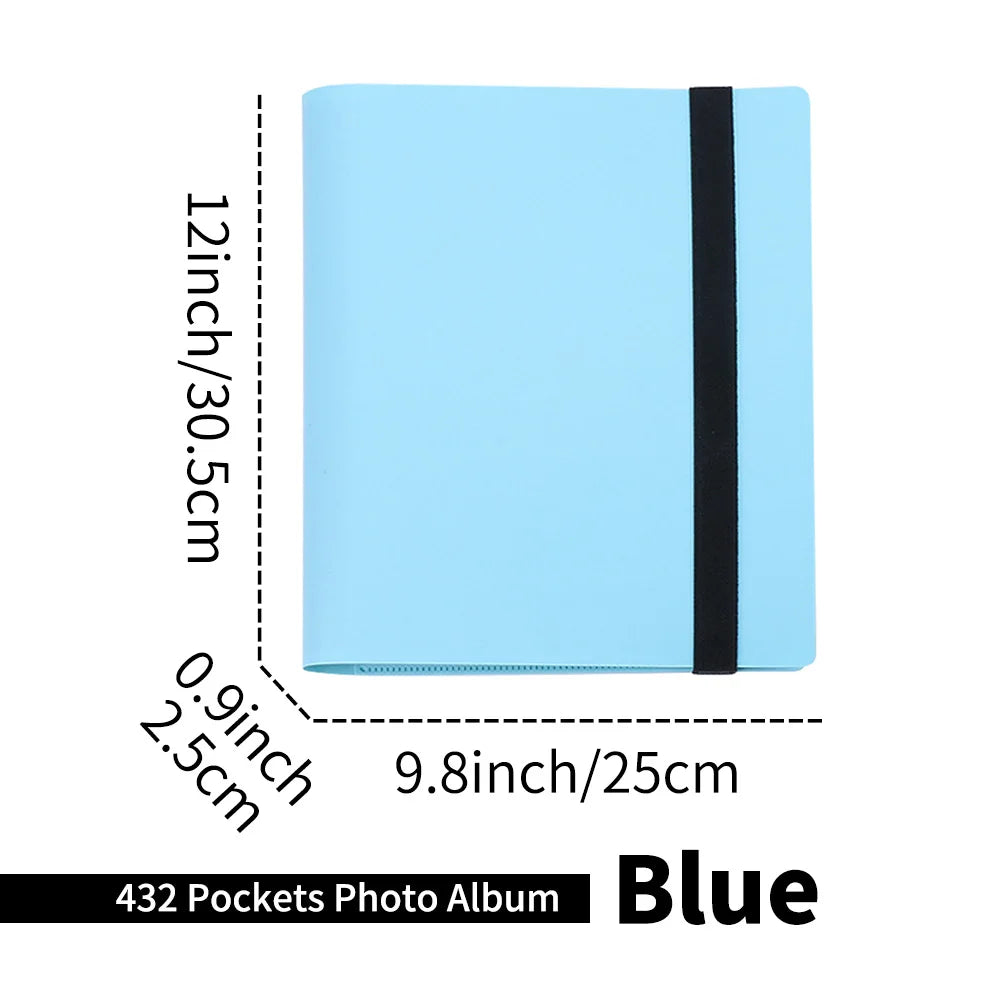 1pc , 432 Pockets Photo Album for Fujifilm Instax Mini 12 11 9 Evo 90 70 40 8 7 LiPlay Instant Camera