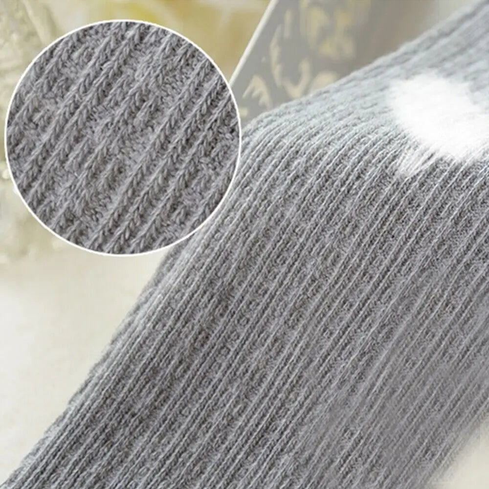 Women Thermal Knitted Footed Tights Warm Breathable Cotton Pantyhose Winter High Stretch Stockings High Quality