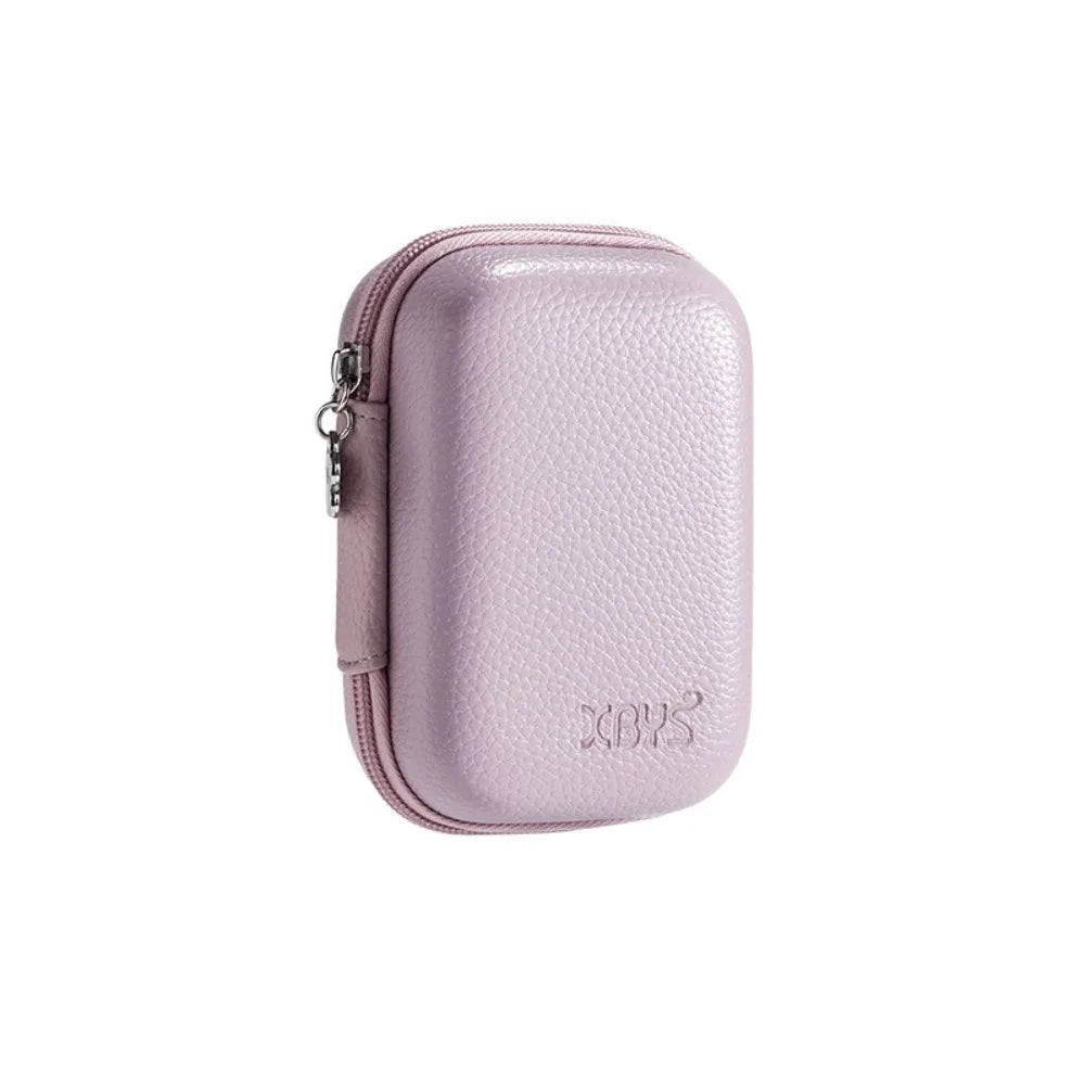 PU Leather Digital Camera Case Hard Shell Shockproof Cameras Storage Holder Zipper Pouch Waterproof Camera Carrying Bag