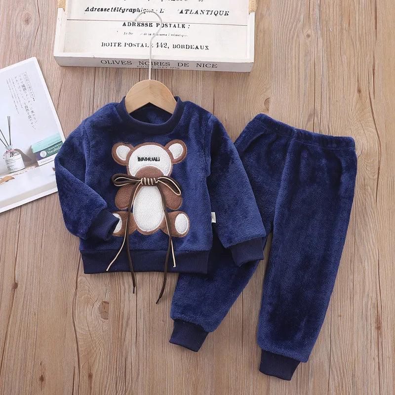 Children's Set 2025 New Spring and Autumn Boys' Korean Edition Denim Set Coat+T-shirt+Jeans Infant Fashion Three Piece Set 0-6Y