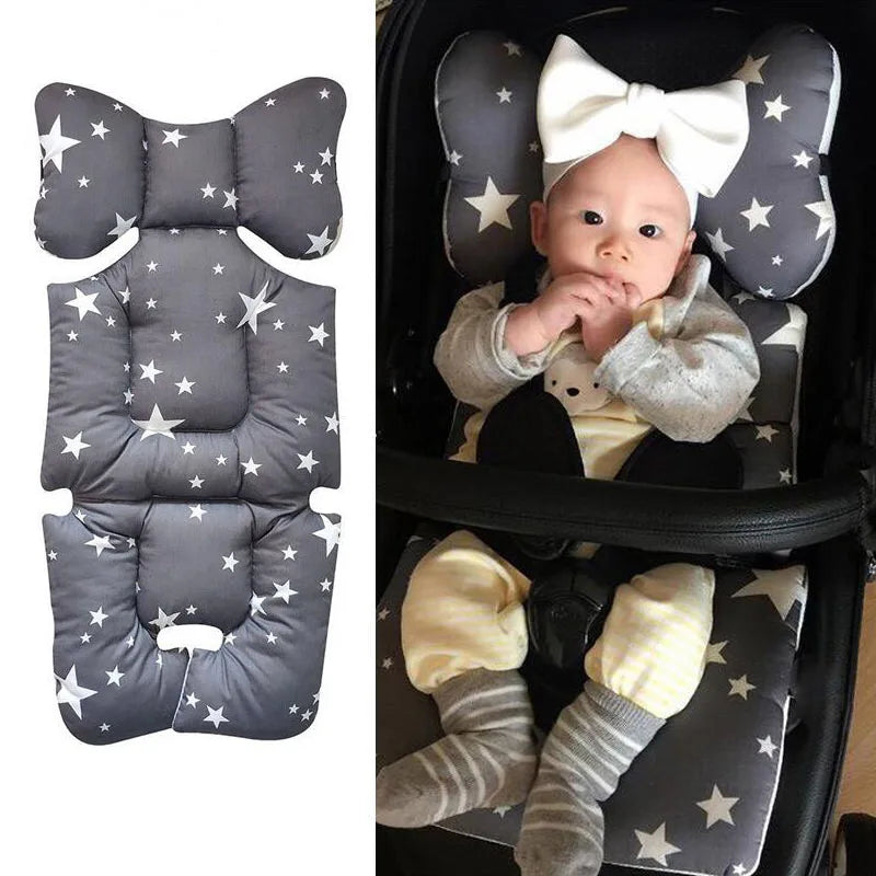 Baby Stroller Seat Pad Car Seat Insert Liner Cotton Cushion Universal for Baby Carriage Pram Cart Mattress Stroller Accessories