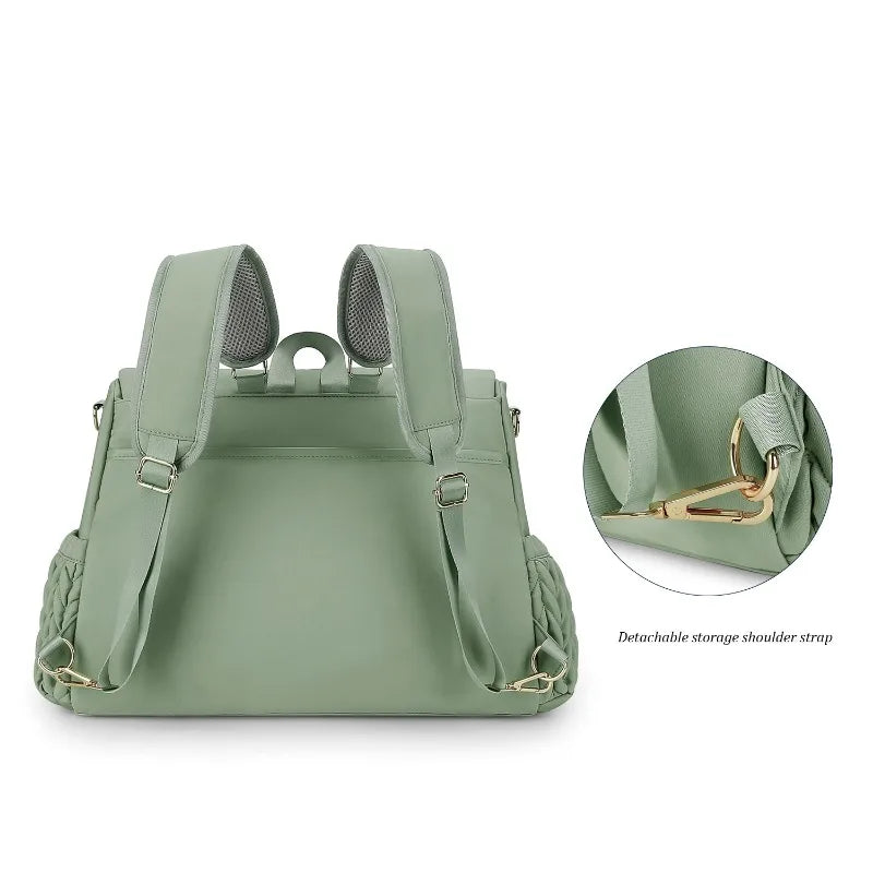 Diaper Bag Large Capacity Diaper Stroller Bag Waterproof Mummy Maternity Nappy Travel Bag Baby Nursing Multifunction Tote Bag