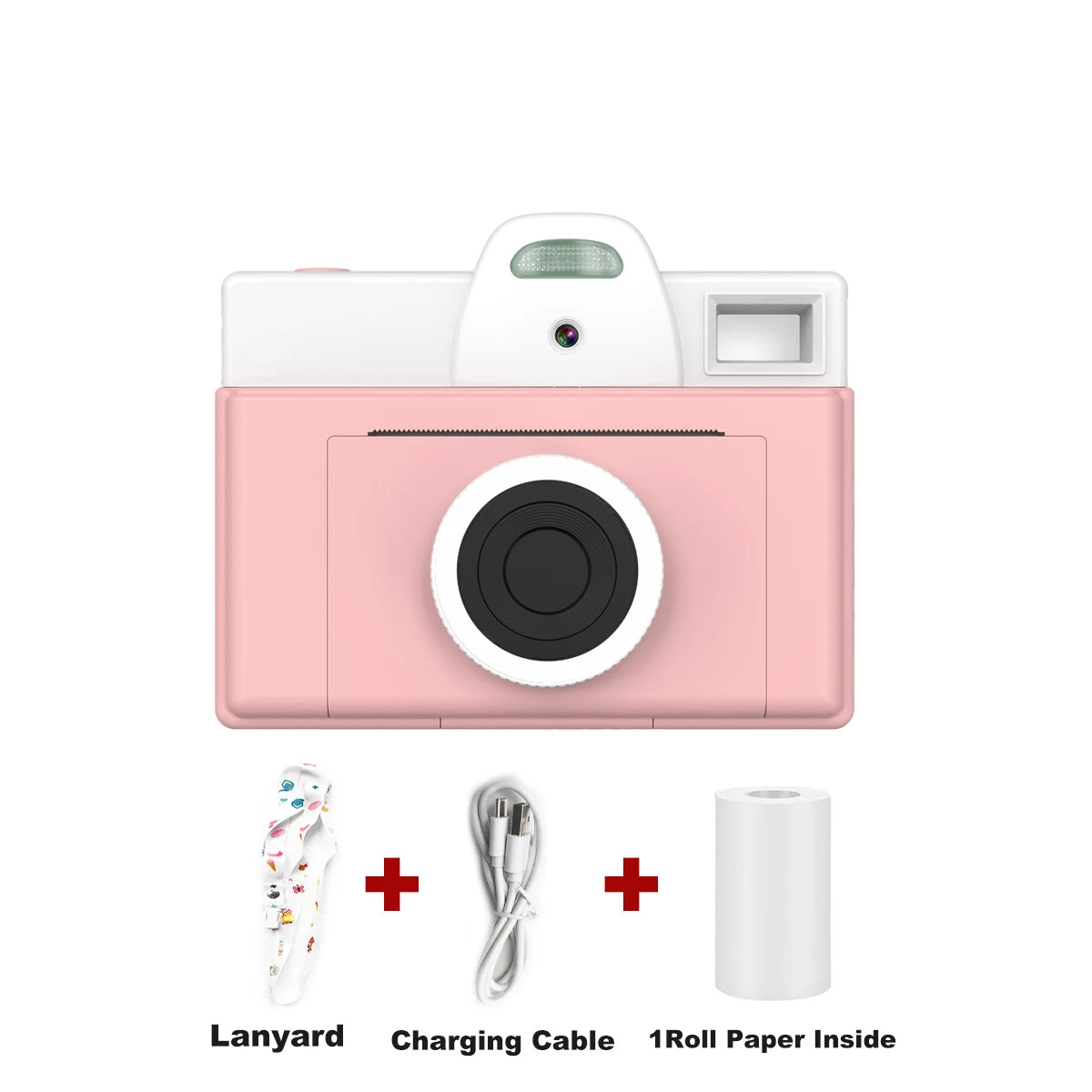 Kids Instant Digital Cameras for Boys and Girls, Digital Camera with Print Paper Christmas Gift