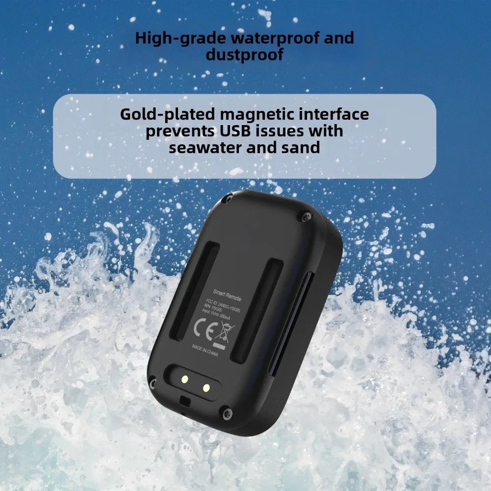 Waterproof Remote Control For INSTA360 X5 For X4 For X3 For GO3S For AcePro2 Action Cameras With Long/short Strap Smart Remote