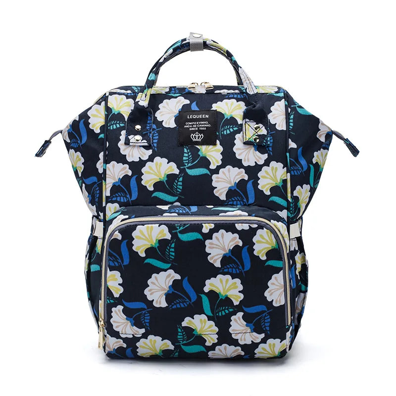 Lequeen Original Diaper Bag Travel Baby Bags High-capacity Mommy Backpack Organizer Nappy Maternity Bag Mother Kids