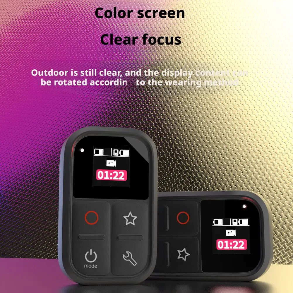Waterproof Bluetooth Remote For Insta360 X5/X4/X3/GO3S/AcePro2 - IPX8 Waterproof, Bluetooth 5.0 Action Camera Accessory