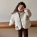 Korean New Thickened Girl Winter Cotton Coat for Baby Girls Warm Cotton Jacket Girls Children's Autumn Winter Thick Cotton Coa
