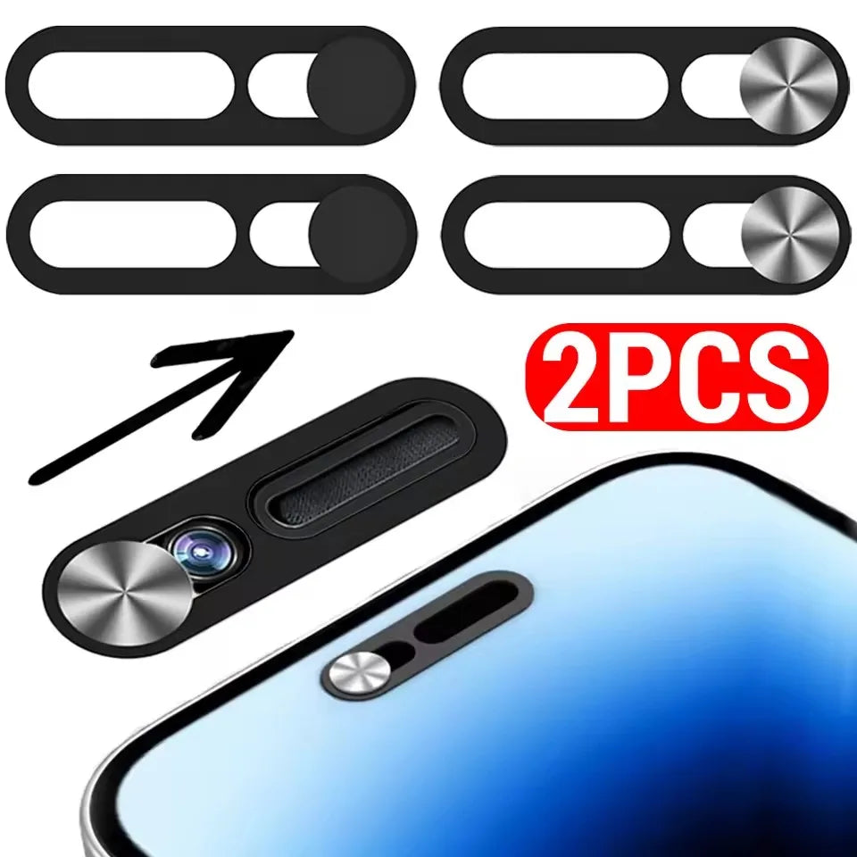 1-2Pcs Camera Slide Protector Shield Phone Lens Cover Webcam Privacy Covers for IPhone 14Pro/Pro Max/iPhone 15 16 Series Tablet