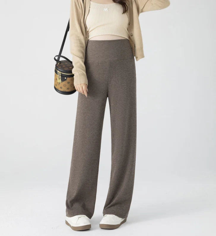 M-4XL Pregnant Women Cotton Fleece Radish Pants Autumn Ankle-length Maternity Corduroy Trousers High Waist Pregnancy Sweatpants