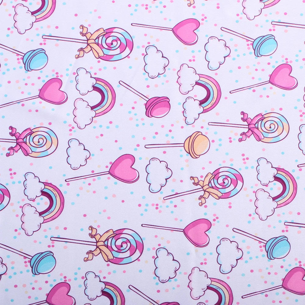 Washable Waterproof TPU Handmade Polyester Fabric Printed PUL Material for High Quality Cloth Diaper Menstrual Pads Diaper Bags