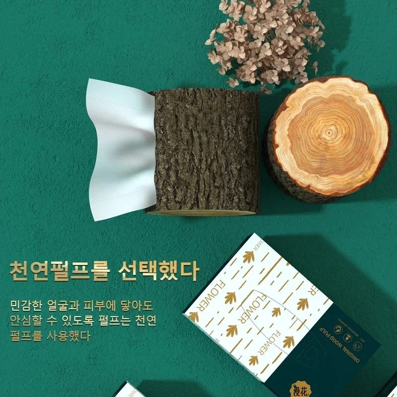 Manhua toilet paper is an affordable large bag of household toilet paper, household napkins, toilet paper, and hand wipes