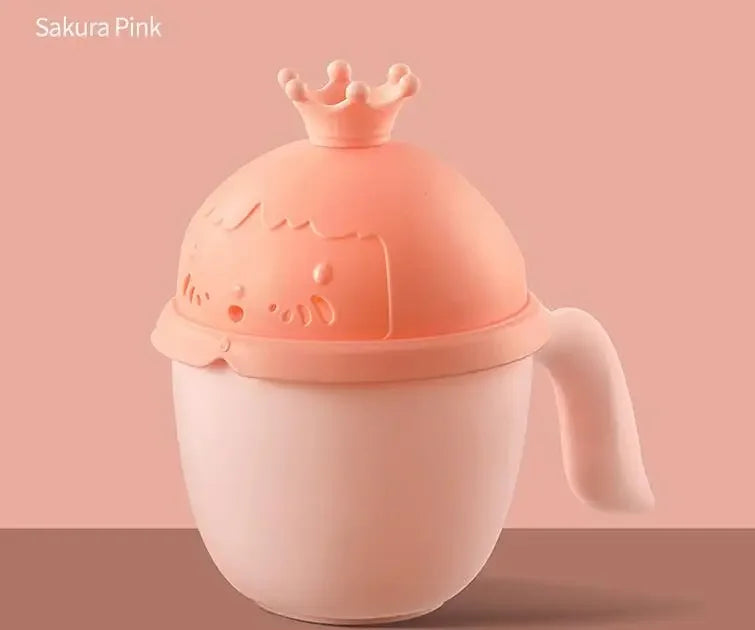 Cute Cartoon Baby Bath Spoons Baby Shower Toddle Shampoo Cup  with Protect Kid Eyes Washing Hair Cup Kids Bathing Tool