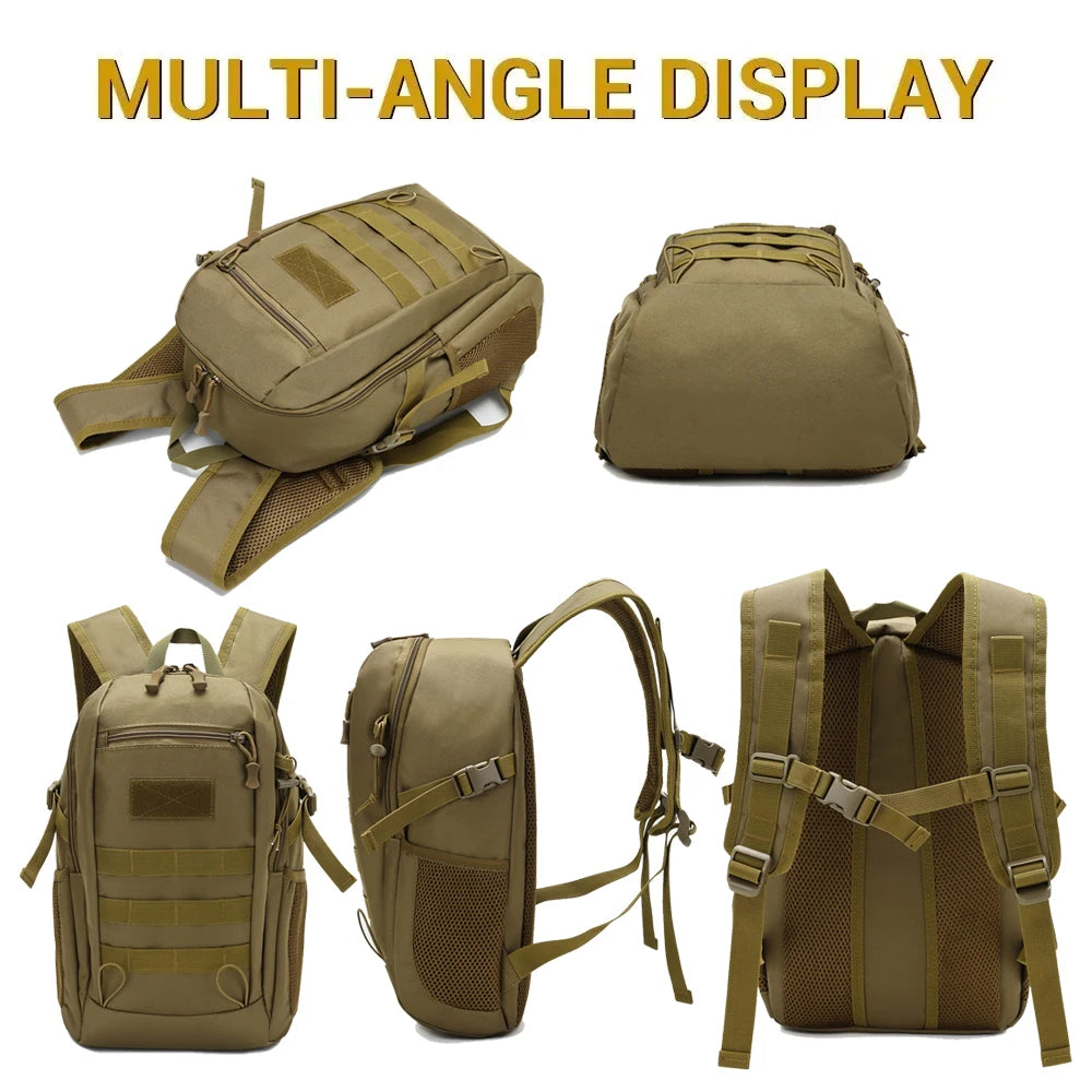 10L/20L Mini Tactical Backpack Travel Outdoor Small Hiking Fishing Hunting Bag Climbing Women Men Rucksack Daypack Camping Bag