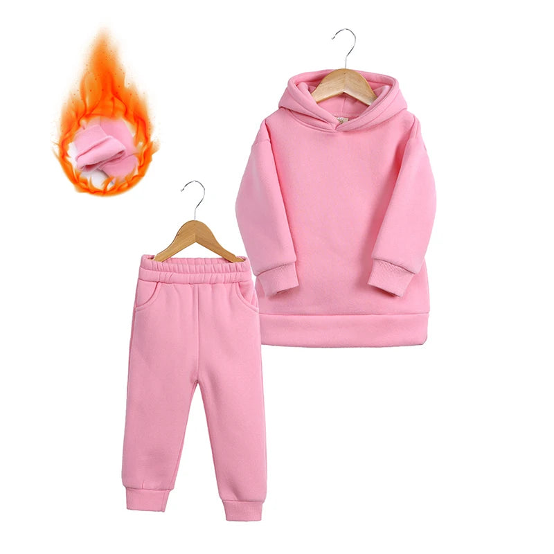 New Arrival Sport Suit for Boys Clothing Set Casual Warm Hoodie Long Sleeve Tops Pant Clothes For Kids Outfits Tracksuit 2 Pcs