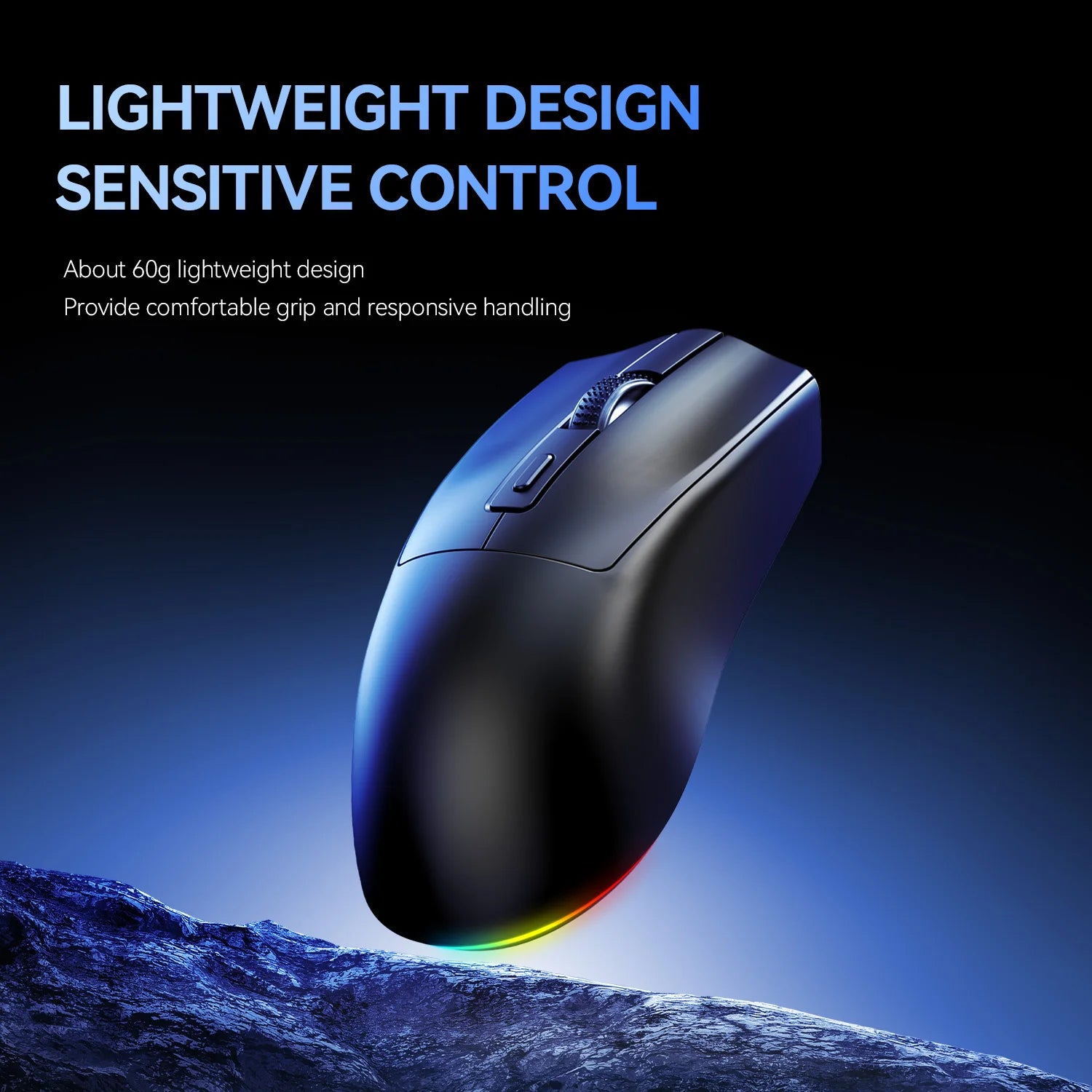 LEAVEN X3 2.4G Bluetooth Dual Mode Receiver Optical Mouse Wireless Gaming Mouse 1600DPI Bluetooth Compatible Mouse for MacBook L