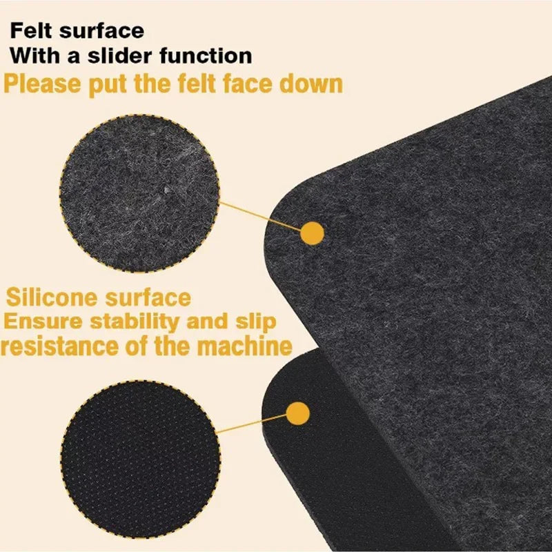 Air Fryer Heat Resistant Mats Felt Mats Coffee Machine Mats Table Top Oven Protectors Kitchen Utensils Placemats Coffee Tables
