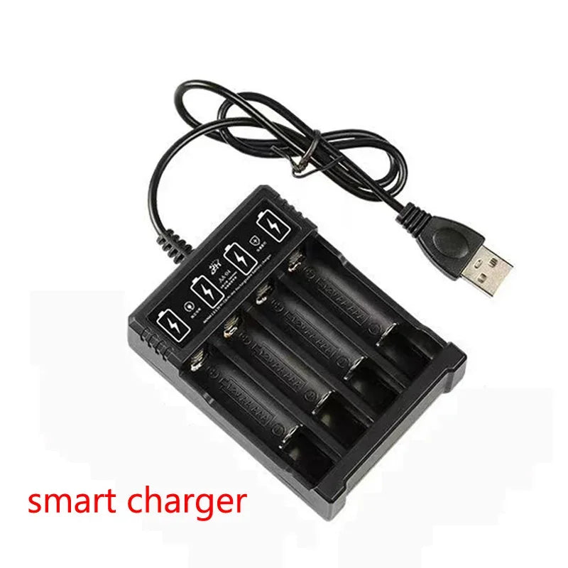 100% New AAA Battery 3000 MAh Rechargeable Battery AAA 1.5 V 3000 MAh Rechargeable New Alcalinas Drummey + Charger