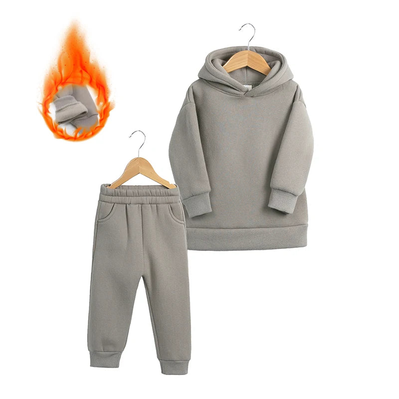 New Arrival Sport Suit for Boys Clothing Set Casual Warm Hoodie Long Sleeve Tops Pant Clothes For Kids Outfits Tracksuit 2 Pcs