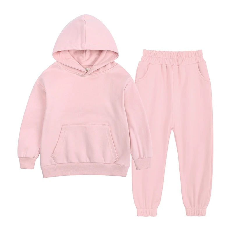 New Arrival Sport Suit for Boys Clothing Set Casual Warm Hoodie Long Sleeve Tops Pant Clothes For Kids Outfits Tracksuit 2 Pcs