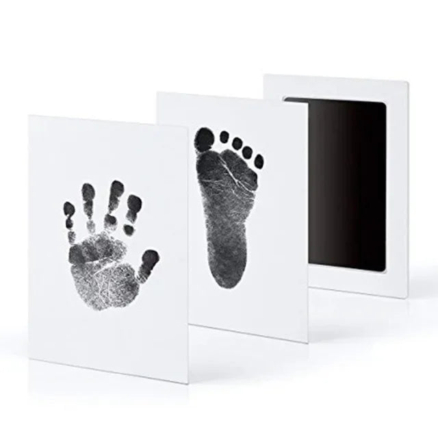 Environmental-friendly Baby Care Non-Toxic Baby Handprint Footprint Imprint Kit Baby Souvenirs Casting Newborn Footprint inkpad