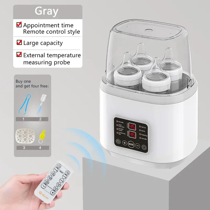 Multi-function Baby Milk Warmer, Bottle Sterilizer, Temperature Display Milk Warmer, Baby Convenient Hot Milk Warmer