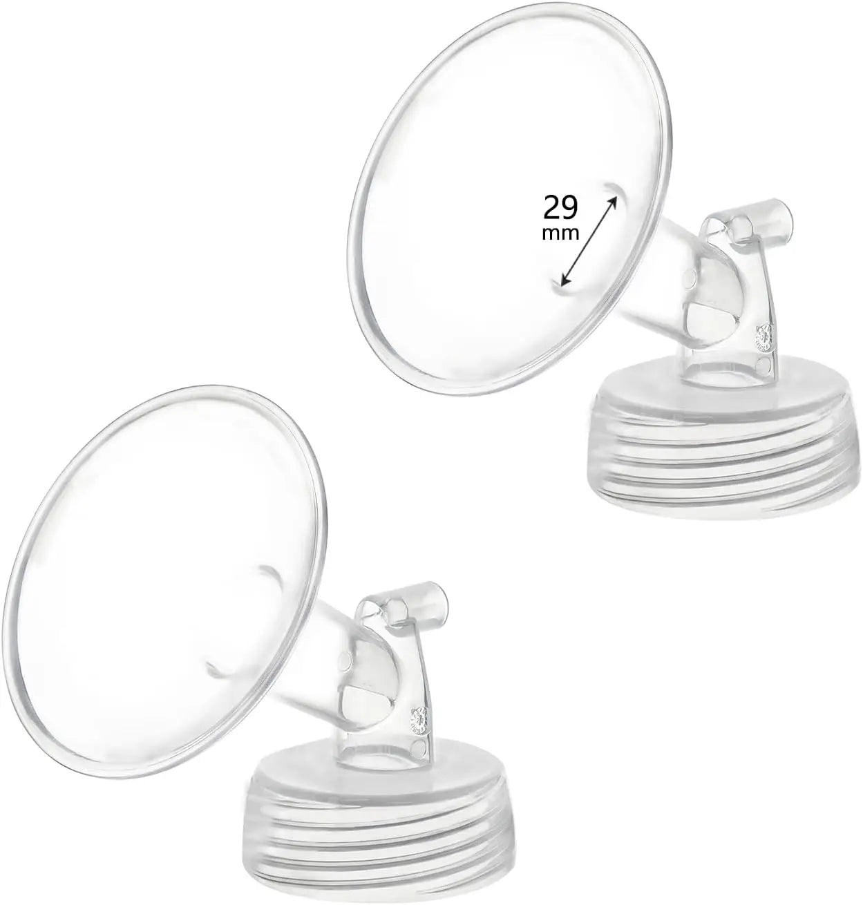 Flange Compatible with Spectra S1 S2 9 Plus Synergy Gold Breastpump Replacement to Spectra Pump Parts and Spectra Flange /Shield