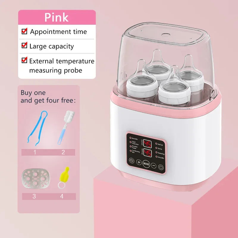 Multi-function Baby Milk Warmer, Bottle Sterilizer, Temperature Display Milk Warmer, Baby Convenient Hot Milk Warmer