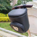 Cute Waterproof Stroller Hanging Bag PU Leather Large Capacity Umbrella Cart Bags Cartoon Bear Stroller Organizer Bags