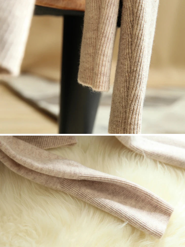 autumn winter chic bottom sweaters women fashion turtleneck pullover slim cashmere 2026 knitted Jumper Soft Warm Pull Femme