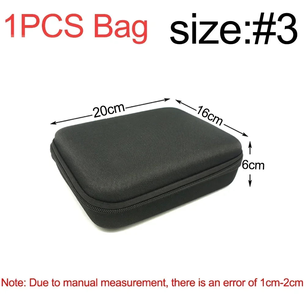 7Kinds Size Storage Bag Portable EVA Zipper Bag Travel Organizer Case Accessories Waterproof Outdoor Bags Cosmetics Tool Bag