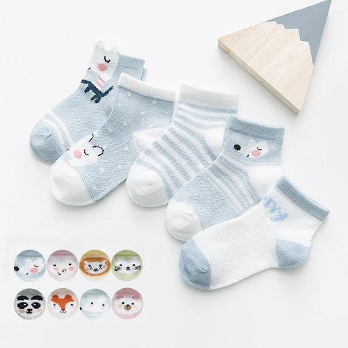 15Pairs/lot Infant Baby Socks Baby Socks for Girls Cotton Mesh Cute Newborn Boy Toddler Socks Baby Clothes Accessories