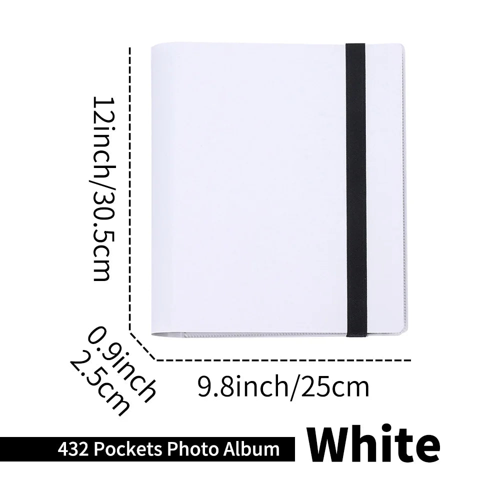 1pc , 432 Pockets Photo Album for Fujifilm Instax Mini 12 11 9 Evo 90 70 40 8 7 LiPlay Instant Camera